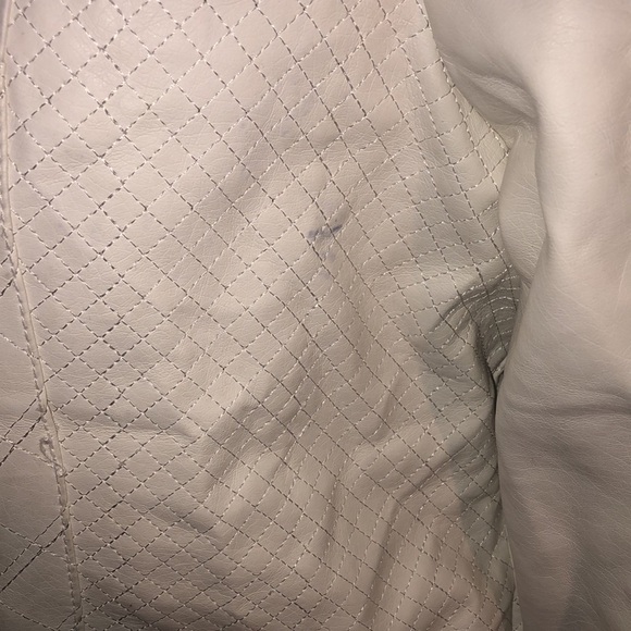 BKE Fur Lined Faux Leather Moto Jacket, Large - Picture 8 of 13